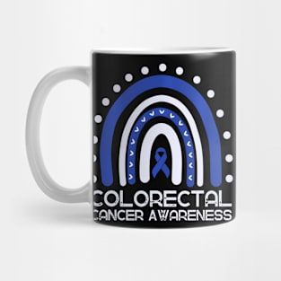 Blue Colorectal Cancer Awareness Month Mug